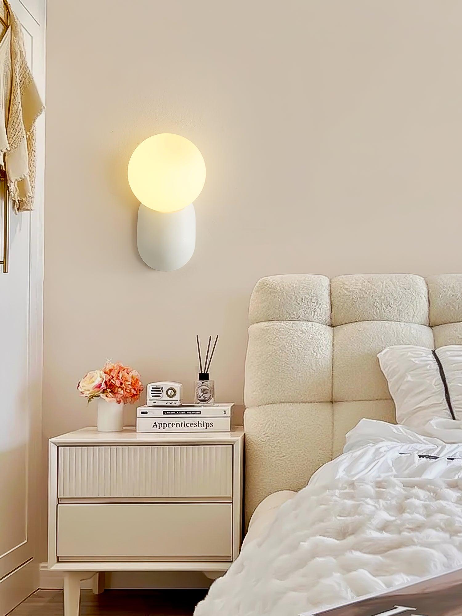 Lunara Minimalist Globe Wall Sconce