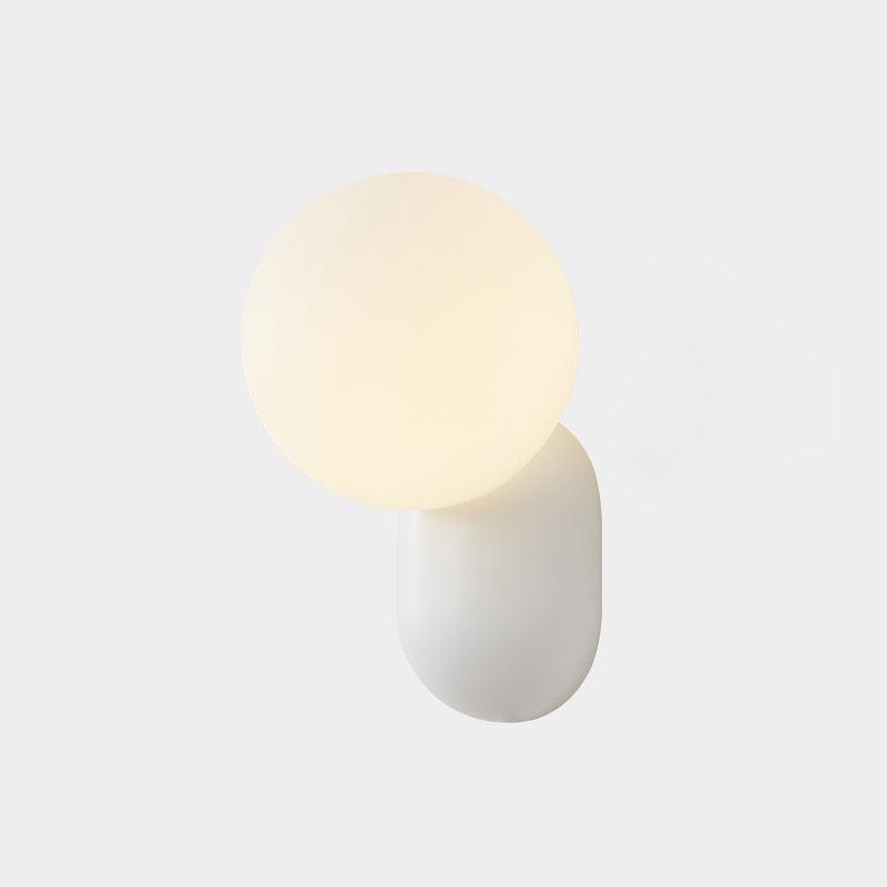 Lunara Minimalist Globe Wall Sconce