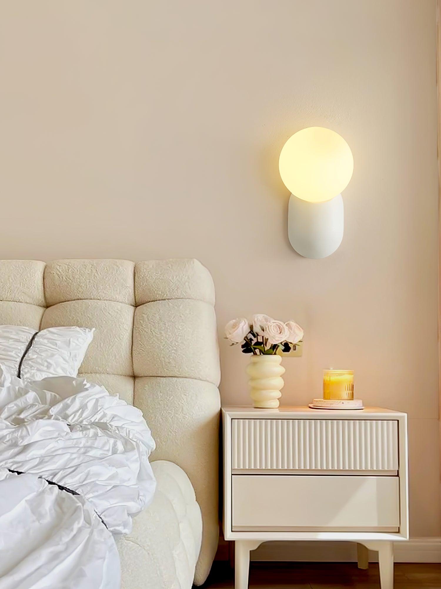Lunara Minimalist Globe Wall Sconce
