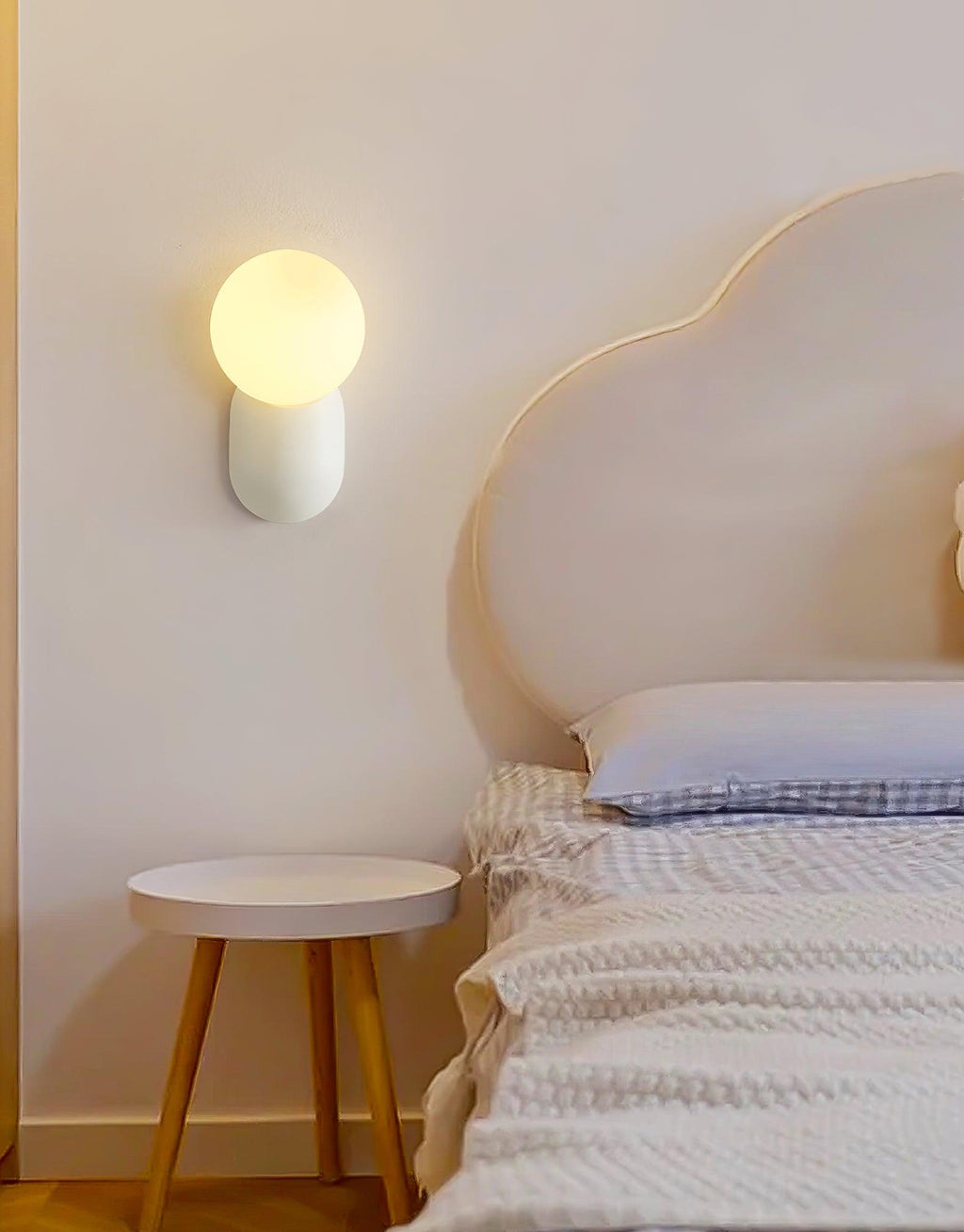 Lunara Minimalist Globe Wall Sconce