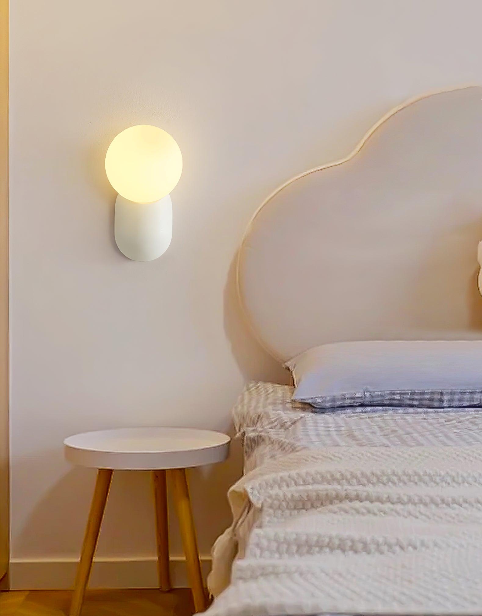 Lunara Minimalist Globe Wall Sconce