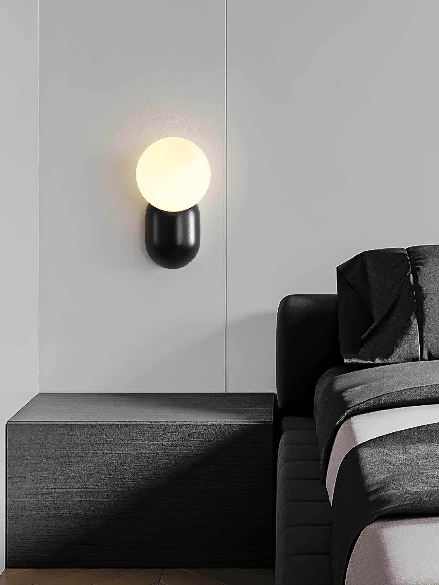 Lunara Minimalist Globe Wall Sconce