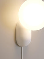 Lunara Minimalist Globe Wall Sconce