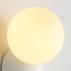 Lunara Minimalist Globe Wall Sconce