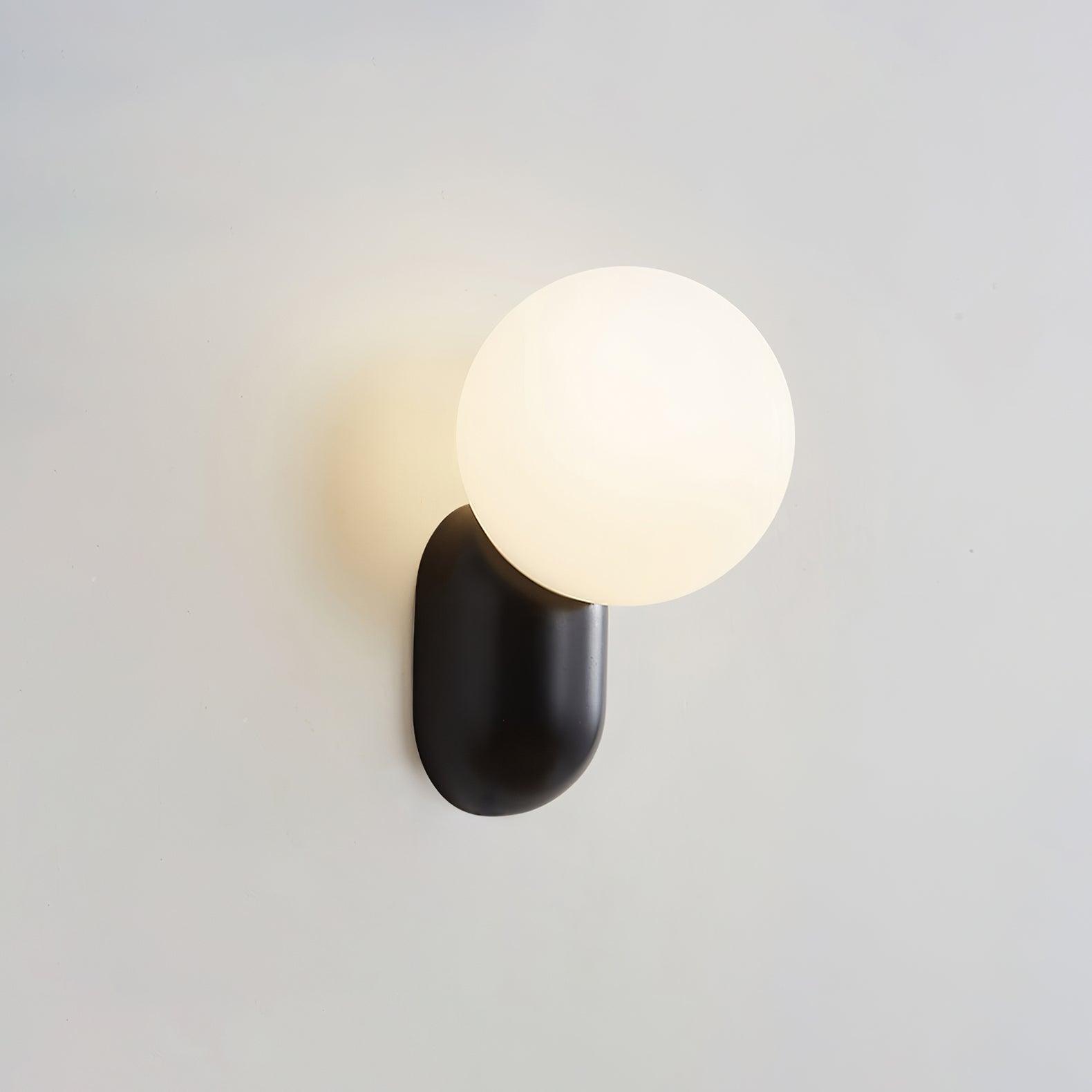 Lunara Minimalist Globe Wall Sconce