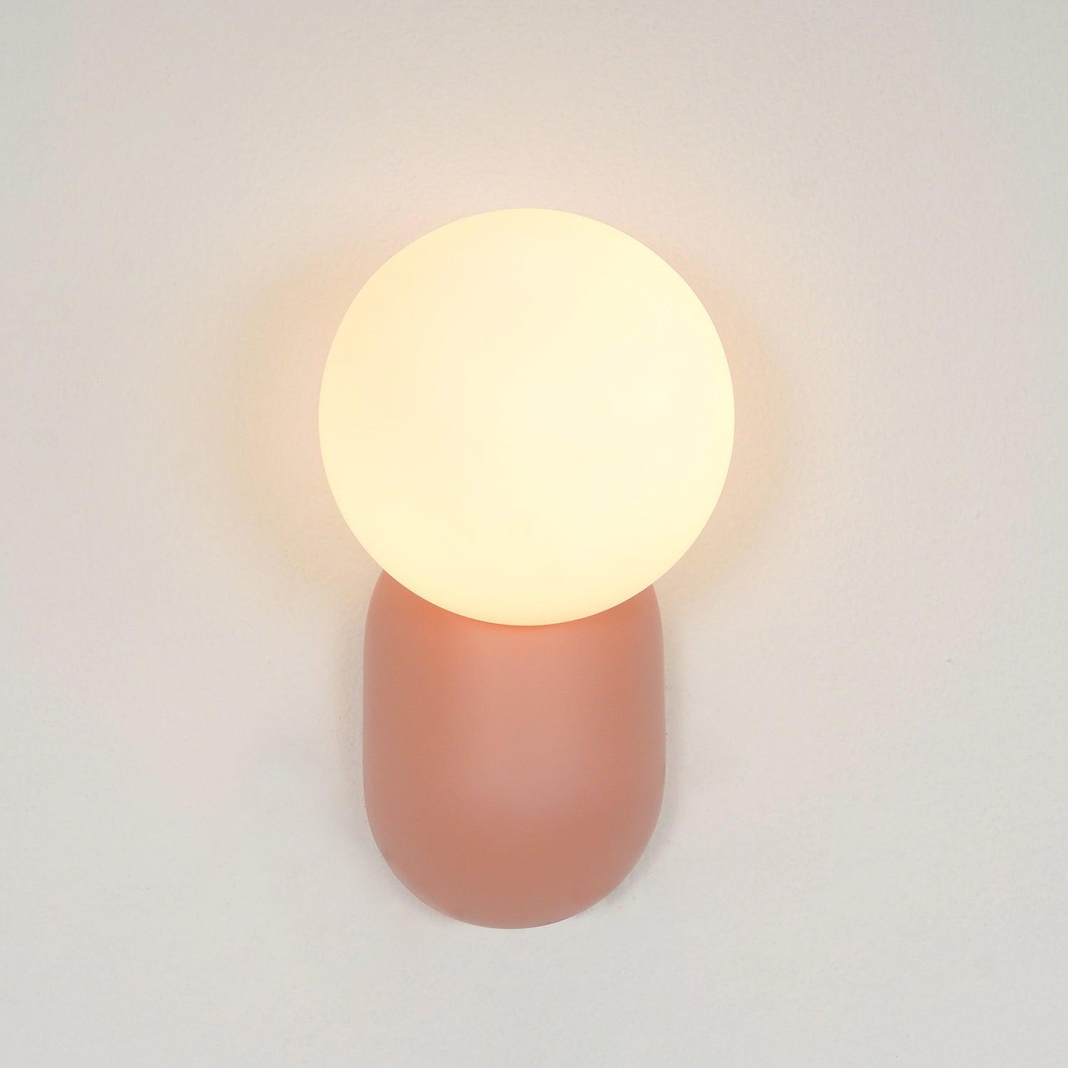 Lunara Minimalist Globe Wall Sconce