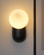 Lunara Minimalist Globe Wall Sconce