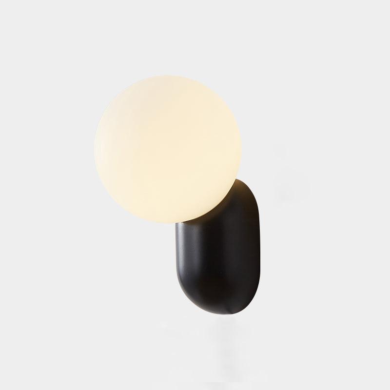 Lunara Minimalist Globe Wall Sconce