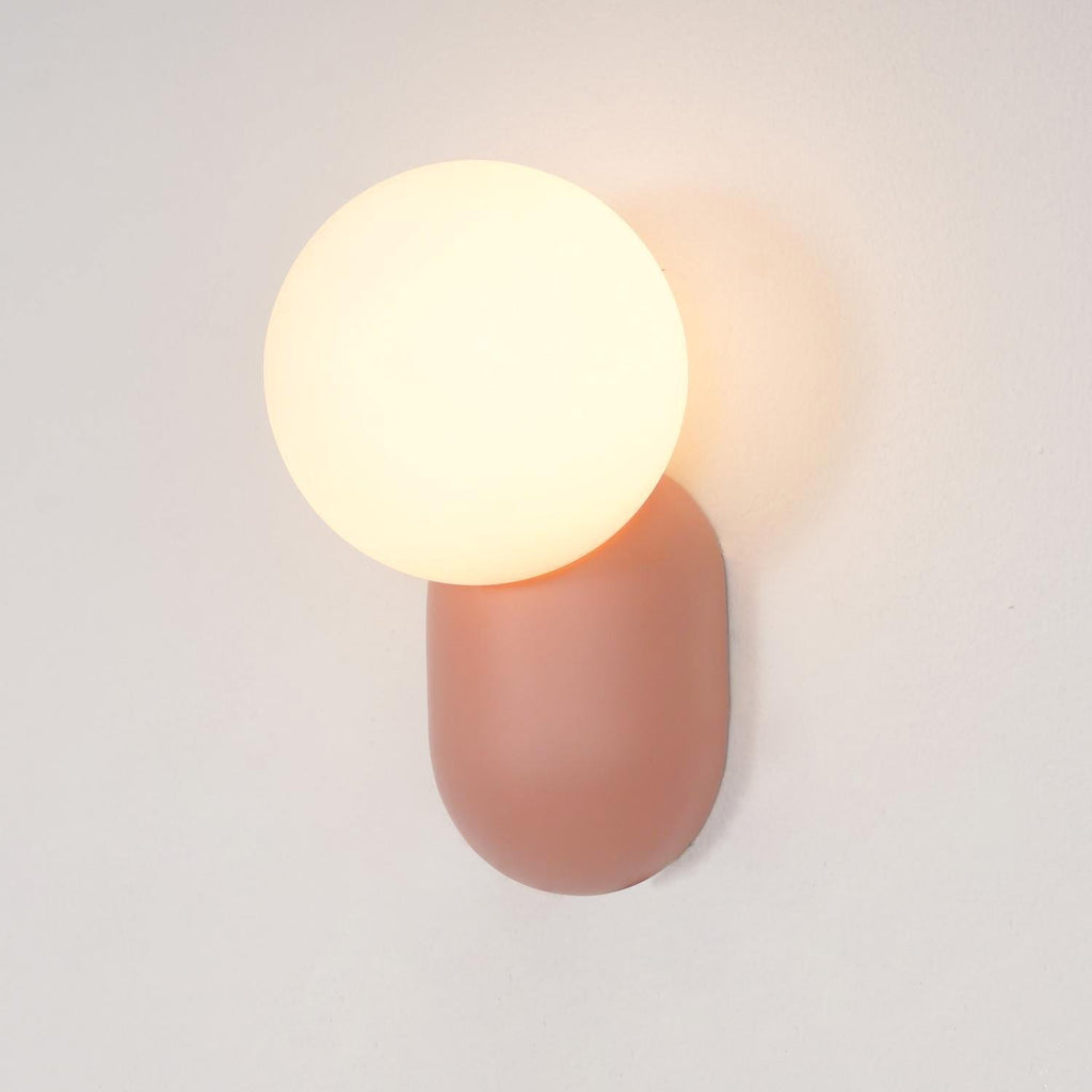 Lunara Minimalist Globe Wall Sconce