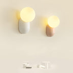 Lunara Minimalist Globe Wall Sconce