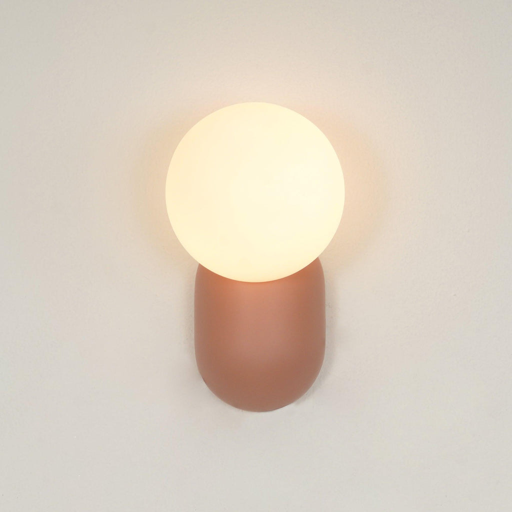 Lunara Minimalist Globe Wall Sconce