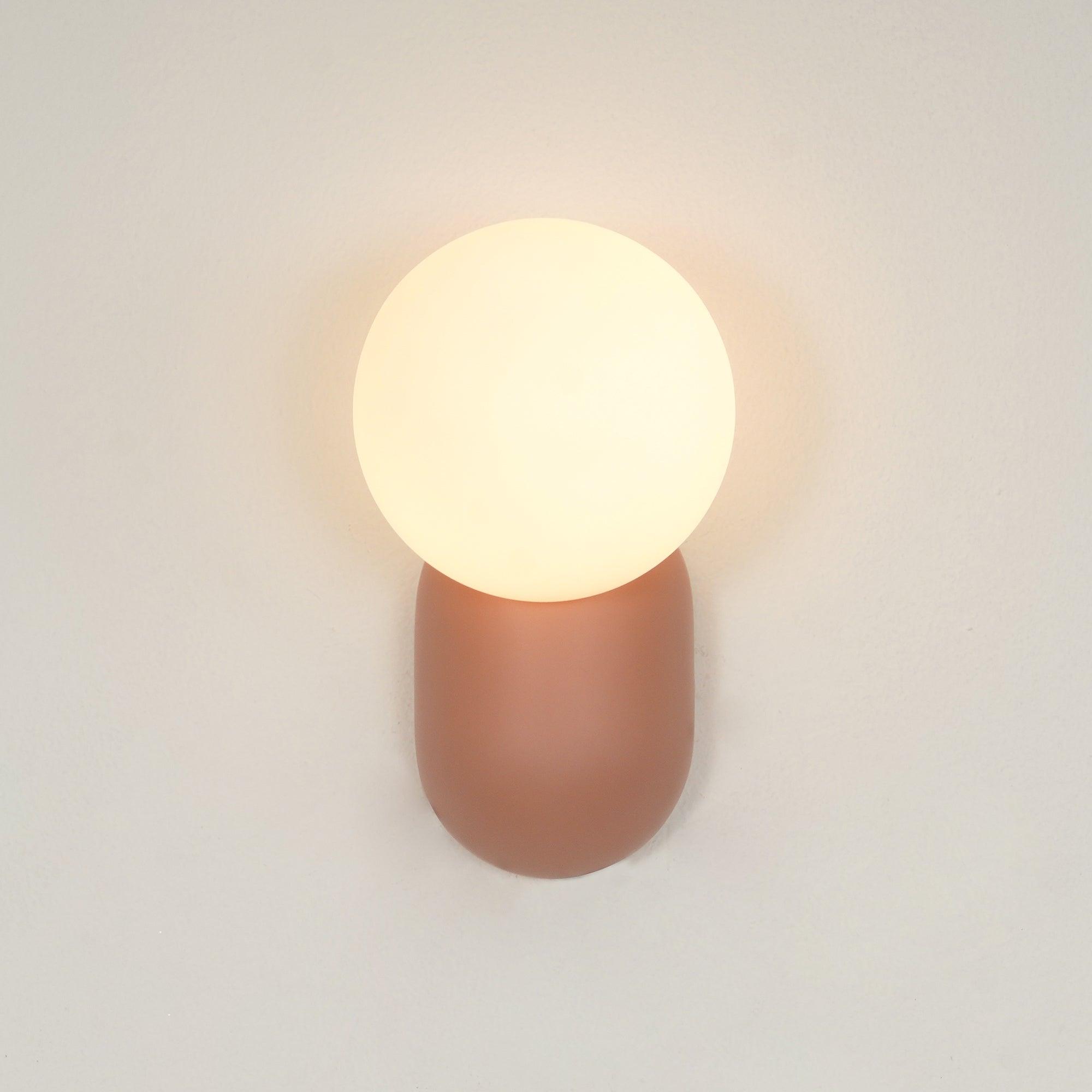 Lunara Minimalist Globe Wall Sconce