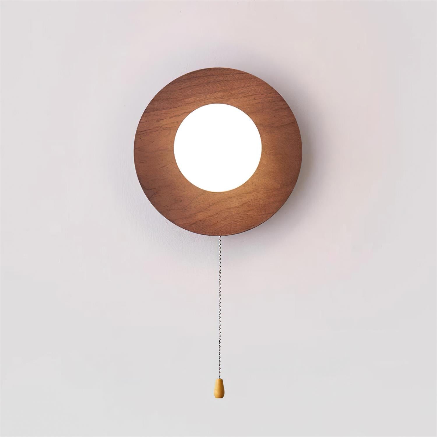Olyne Wooden Wall Lamp