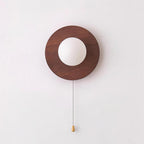 Olyne Wooden Wall Lamp