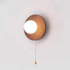 Olyne Wooden Wall Lamp