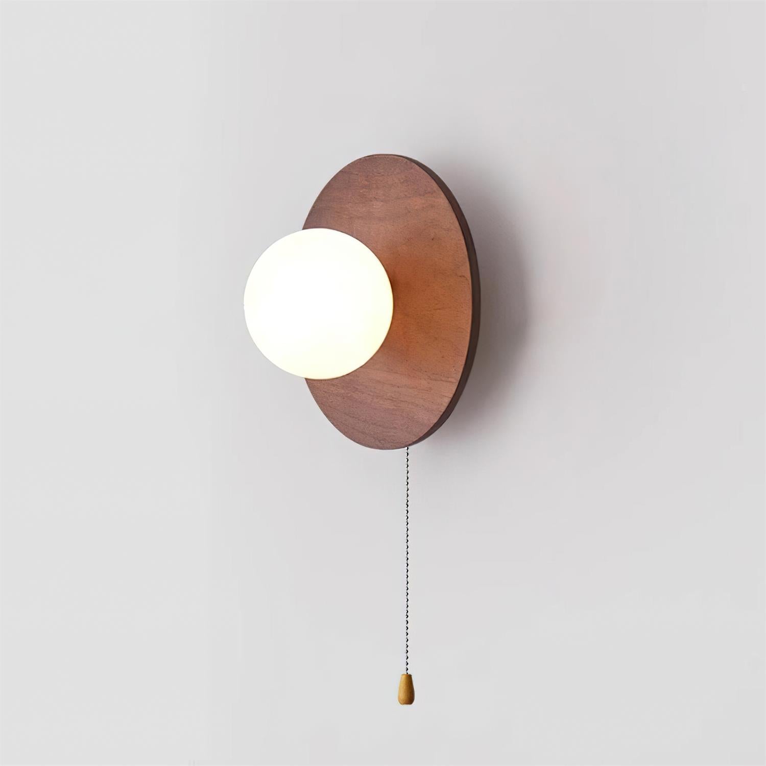 Olyne Wooden Wall Lamp