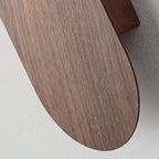 Exuro Indoor Wall Lamp Wood Color / Walnut Color