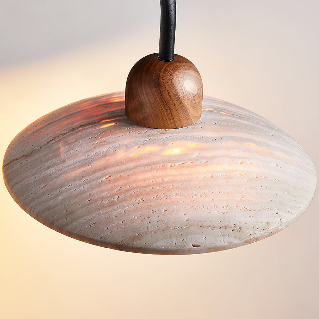 Aria Wall Lamp Vintage  Travertine