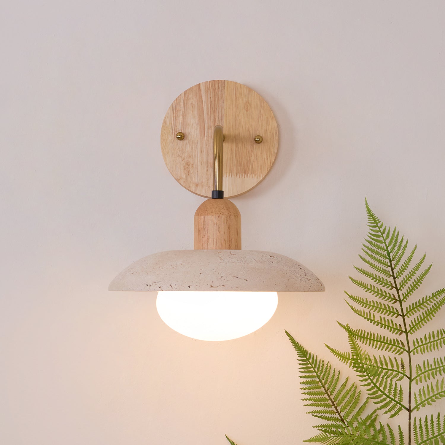 Winel Wall Lamp Vintage Travertine