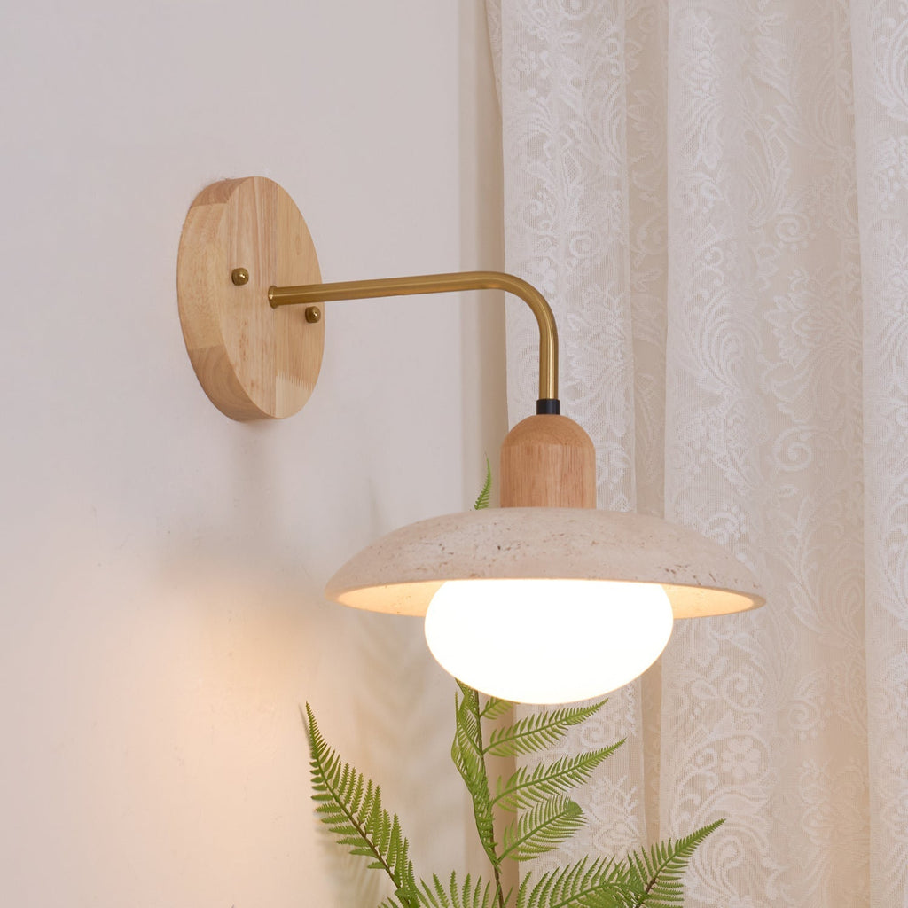 Winel Wall Lamp Vintage Travertine