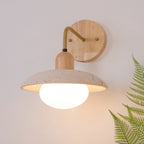 Aria Wall Lamp Vintage  Travertine