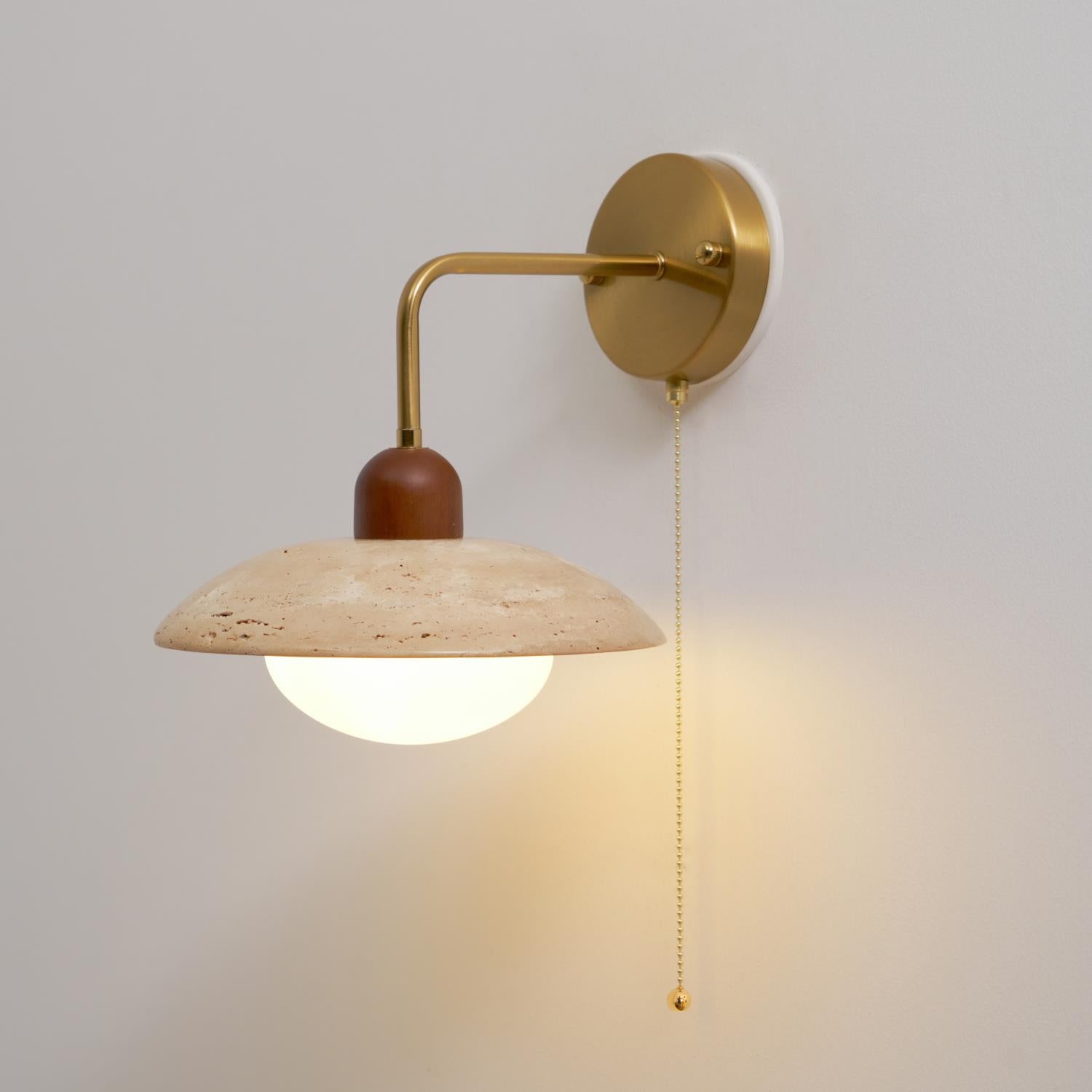 Cavone Travertine Wall Sconce