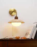 Cavone Travertine Wall Sconce