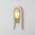 Sytalion Arch Alabaster Wall Light