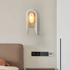 Sytalion Arch Alabaster Wall Light