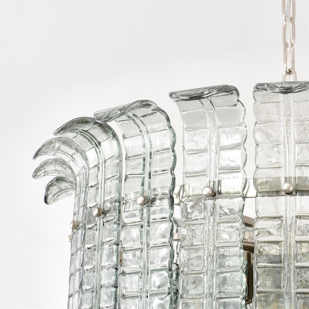 Aurora Chandelier Cascade Murano Glass Tiered Vintage