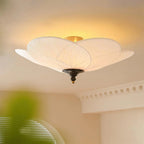 Evola Petal-Inspired Flush Mount Ceiling Light