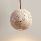 Trio Travertine Pendant Light