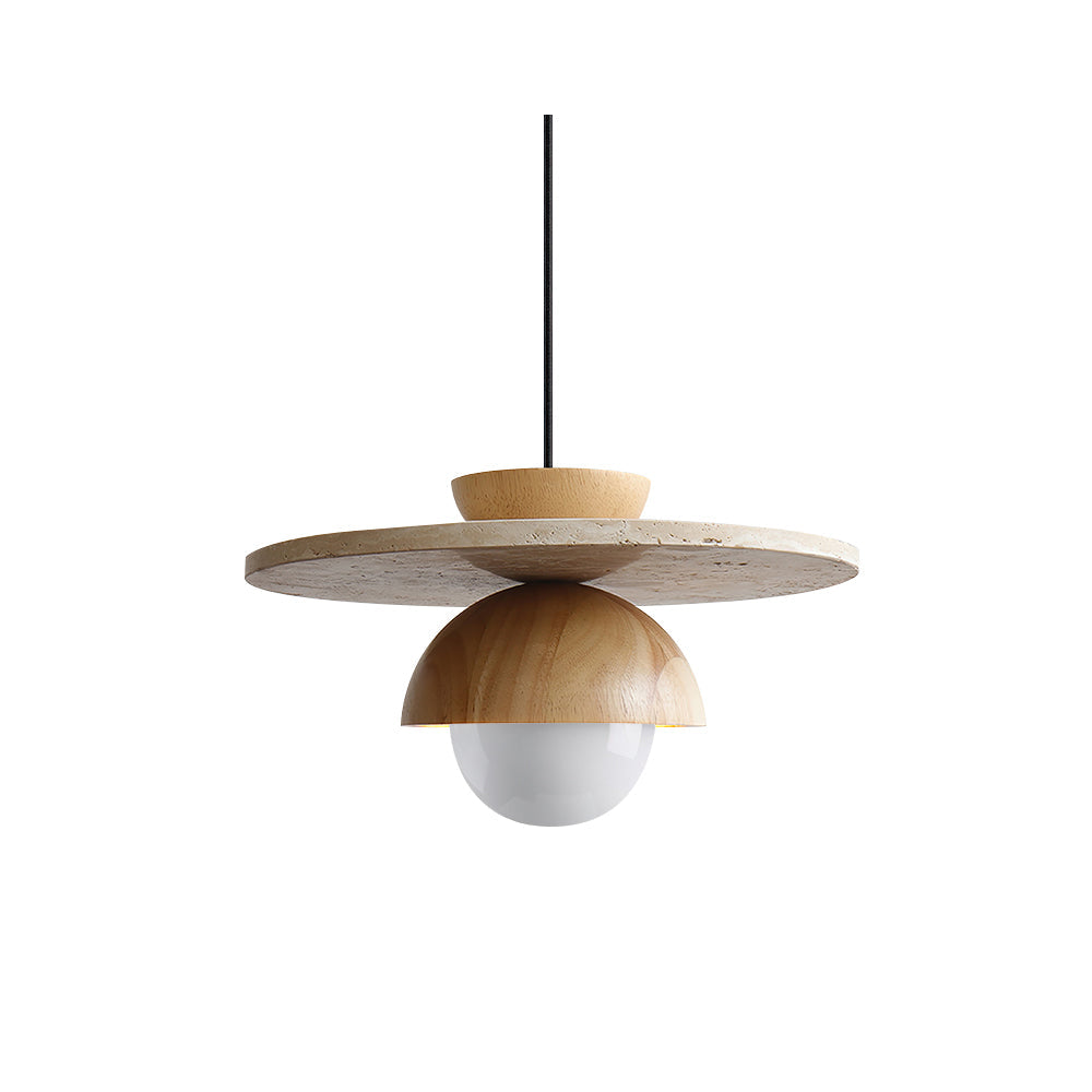 Ritta Travertine Layered Pendant Lamp