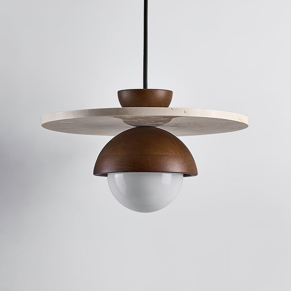Ritta Travertine Layered Pendant Lamp