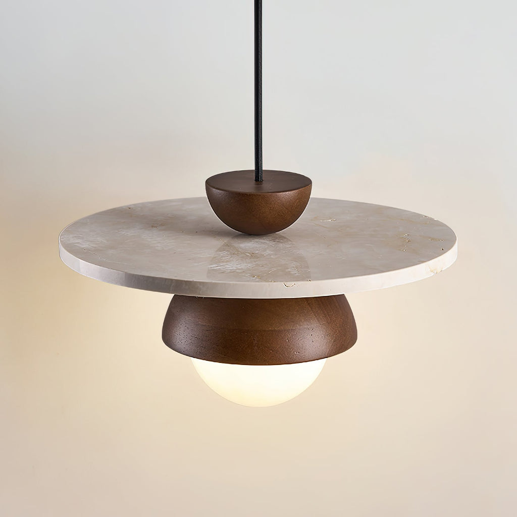 Ritta Travertine Layered Pendant Lamp