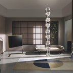 Pendant Light Chain Link Modern Stainless Steel Hanging Lamp