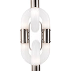 Pendant Light Chain Link Modern Stainless Steel Hanging Lamp