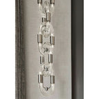 Pendant Light Chain Link Modern Stainless Steel Hanging Lamp