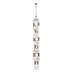 Pendant Light Chain Link Modern Stainless Steel Hanging Lamp