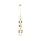 Pendant Light Chain Link Modern Stainless Steel Hanging Lamp