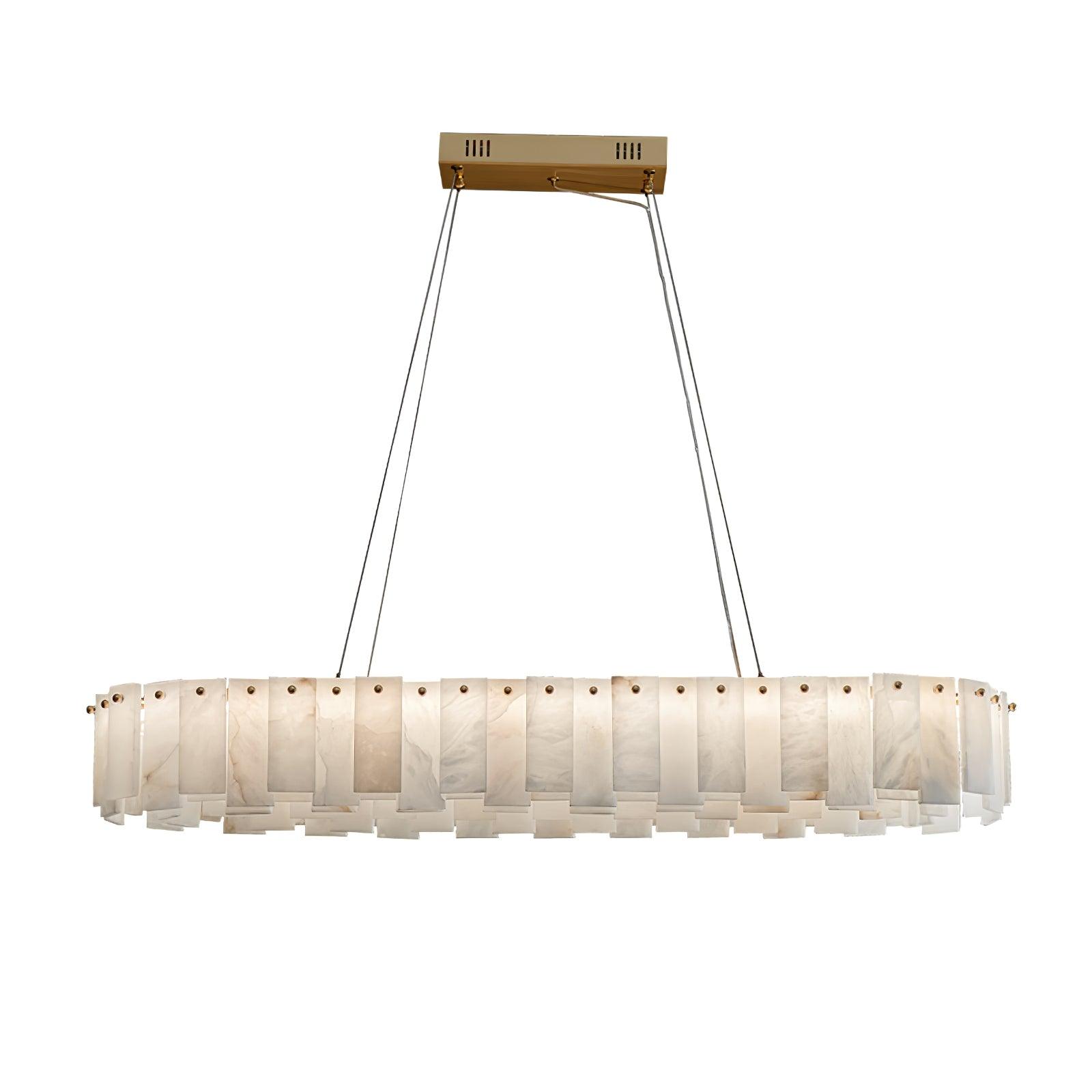 Vodore Chandelier of Luxury in Alabaster - Kingsley Beaumont