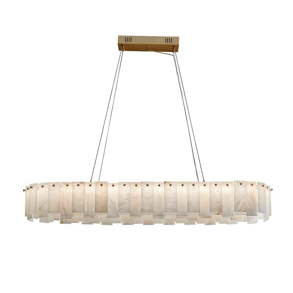 Vodore Alabaster Pendant Light Chandelier