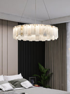 Vodore Chandelier of Luxury in Alabaster - Kingsley Beaumont