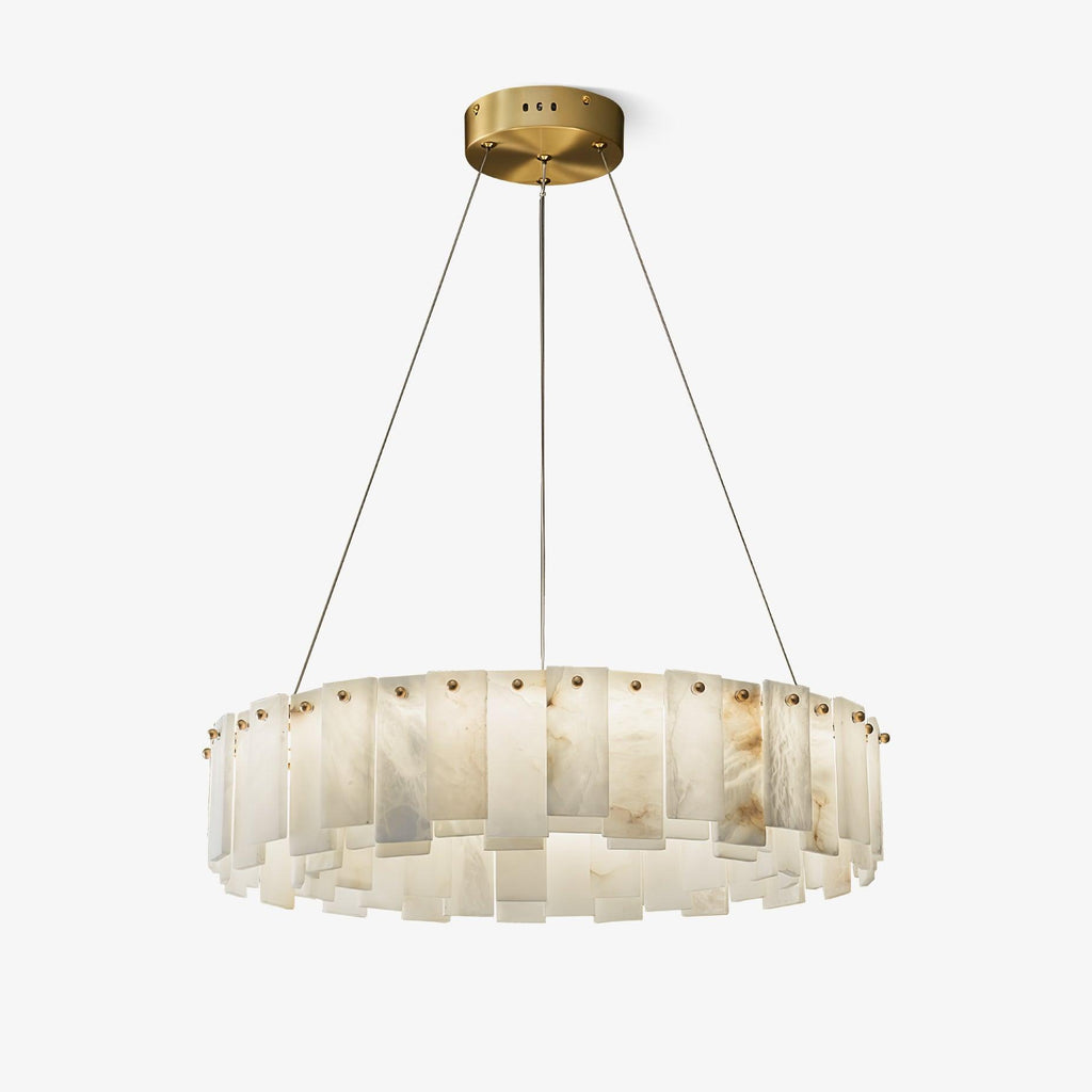 Vodore Alabaster Pendant Light Chandelier