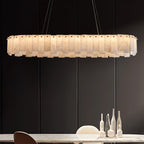 Vodore Chandelier of Luxury in Alabaster - Kingsley Beaumont