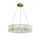 Vodore Alabaster Pendant Light Chandelier