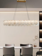 Vodore Alabaster Pendant Light Chandelier