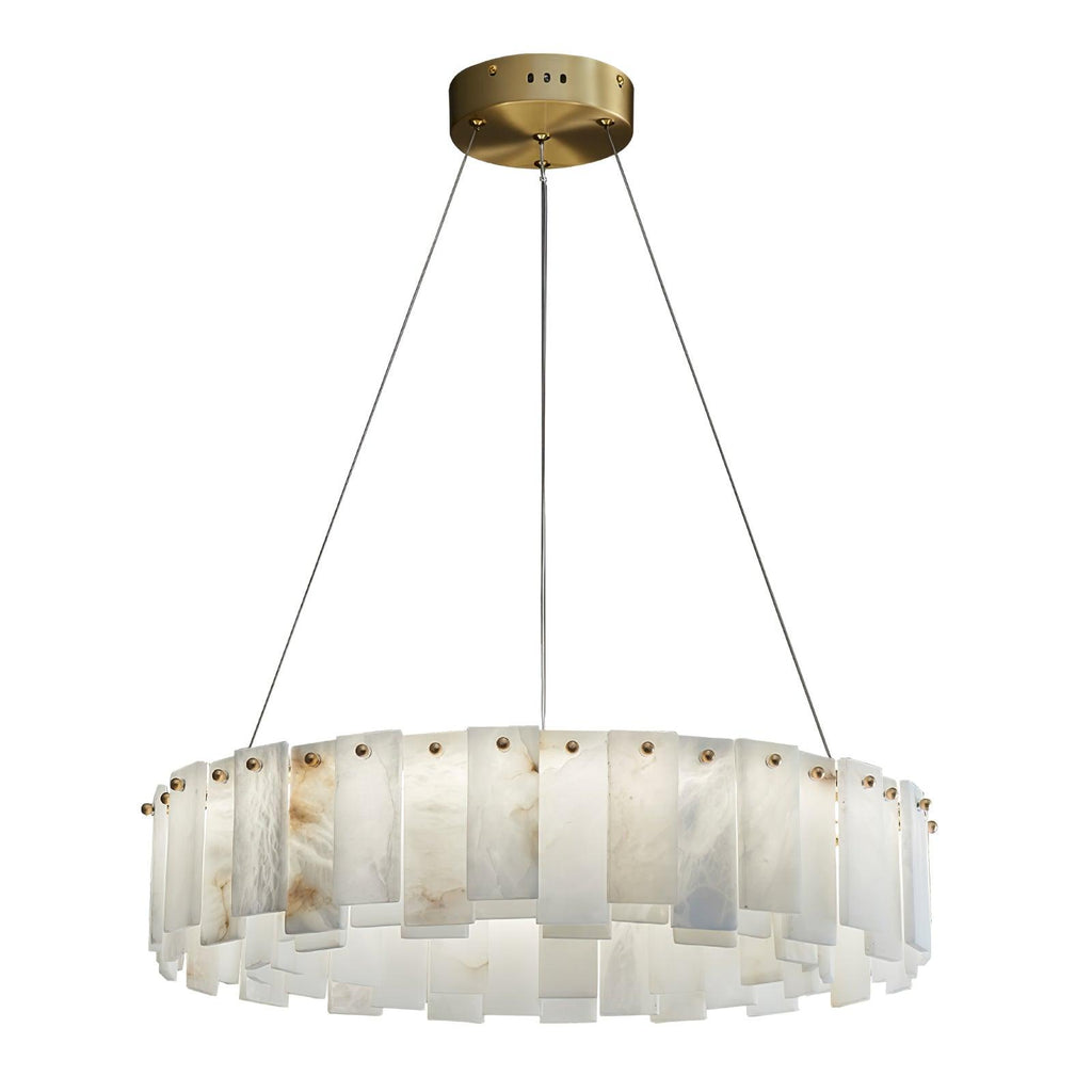 Vodore Chandelier of Luxury in Alabaster - Kingsley Beaumont