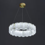 Vodore Chandelier of Luxury in Alabaster - Kingsley Beaumont