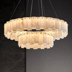 Vodore Chandelier of Luxury in Alabaster - Kingsley Beaumont